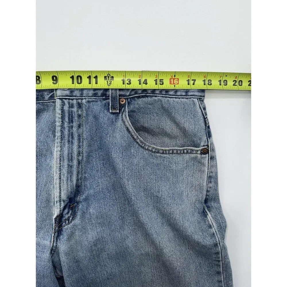 Levis 560 Comfort Fit Medium Wash Denim Blue Jeans Men's 35x34
